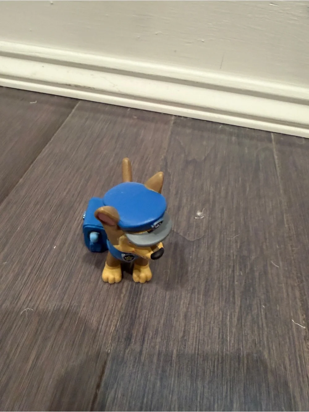 Paw Patrol Chase Police Pup Figure - Blue and Brown Tonies Box Audio Figurine